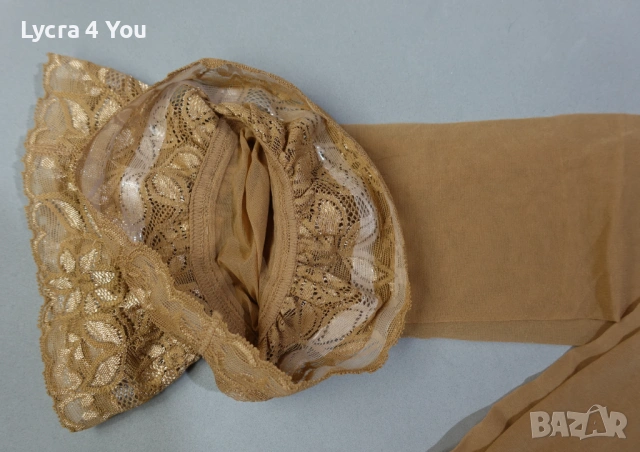 Gabriella 15 Den нови телесни силиконови чорапи, снимка 6 - Бельо - 53037994