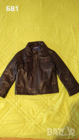 Детско кожено яке за МОМИЧЕ рр 3-4г