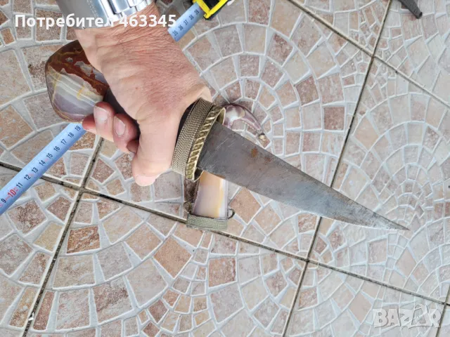 Нож, ханджар, кама, кинжал, каракулак, снимка 7 - Антикварни и старинни предмети - 49184048