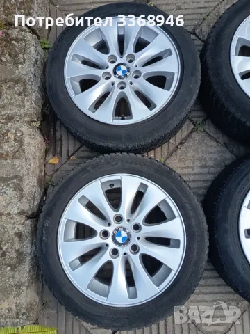 Джанти BMW 16" 5X120 със зимни гуми 195/55/16, снимка 3 - Гуми и джанти - 56242452