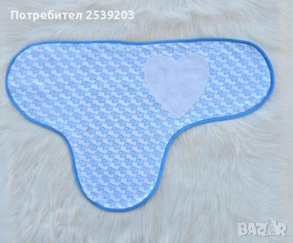 Антистрес пелена за бебе от 0 до 3 месеца, снимка 4 - Спално бельо и завивки - 51363306