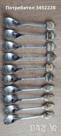 лъжички серия 10 броя за колекционери 