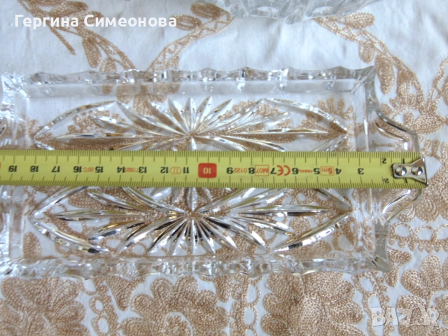 Лот кристал, снимка 10 - Чинии - 52262082