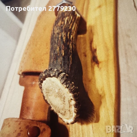Ловен много масивен нож от колекция , снимка 7 - Колекции - 50754843