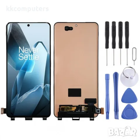 Оригинален AMOLED LCD Дисплей и Тъч Скрийн без Fingerprint Flex Кабел за OnePlus 13 CPH2655 / CPH265