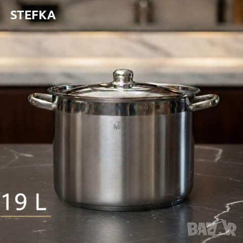 Неръждаема тенджера - MERCURY HAUS COSMO PREMIUM – издържа натоварване, готви равномерно и служи с  , снимка 8 - Други - 52910562