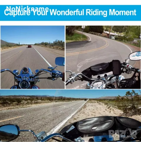 TELESIN Стойка за мотоциклетна каска GoPro mount монтаж държач без лепене за екшън камера , снимка 7 - Аксесоари и консумативи - 47772067