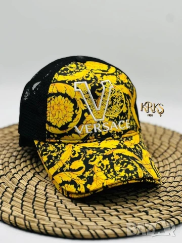 шапки с козирка louis vuitton versace gucci emporio armani , снимка 3 - Шапки - 51026216