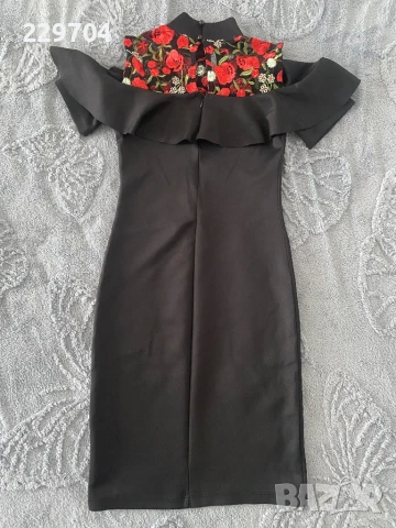 Дамска елегантна рокля, снимка 2 - Рокли - 51286141