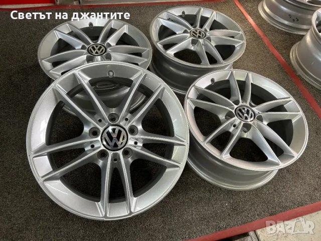 Джанти 16 Цола 5х112 VW Golf 5 6 7 Touaran Caddy , снимка 2 - Гуми и джанти - 49403636