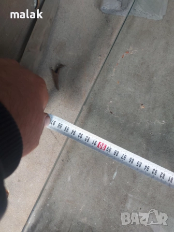 Стъклена врата без каса, снимка 3 - Входни врати - 52364798