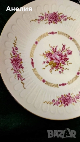 Рози от ГДР , снимка 4 - Чинии - 53245103