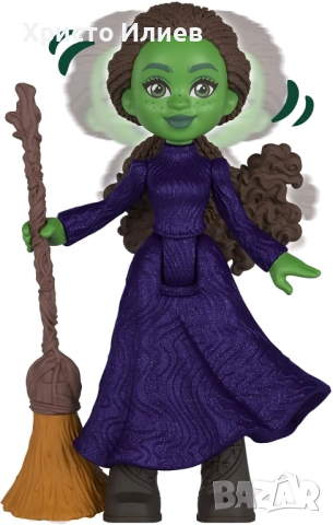 Wicked Замък с фигурки на Глинда и Елфаба с 15 аксесоара Mattel , снимка 6 - Кукли - 52748448