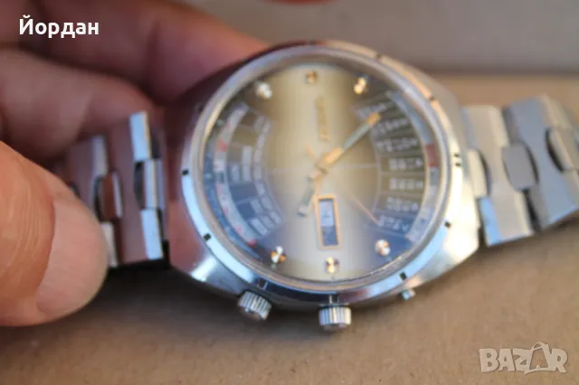 Японски автоматичен мъжки ръчен часовник ''Orient'' календар, снимка 13 - Мъжки - 47666351