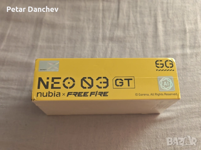 Смартфон Nubia Neo 3 GT 5G global version  12/256gb, снимка 2 - ZTE - 52895493