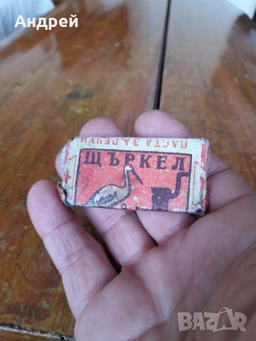 Стара паста за печки Щъркел, снимка 2 - Други ценни предмети - 41896867