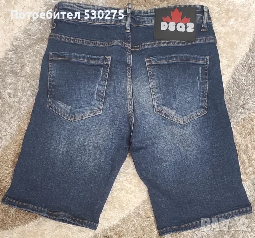 Дънкови къси гащета Dsquared2, снимка 2 - Къси панталони - 56201285