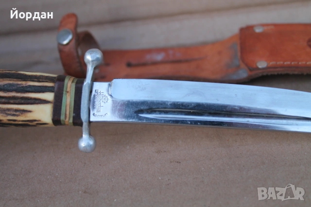 Немска ловна кама ''Hubertus Solingen'', снимка 10 - Ножове - 53711126