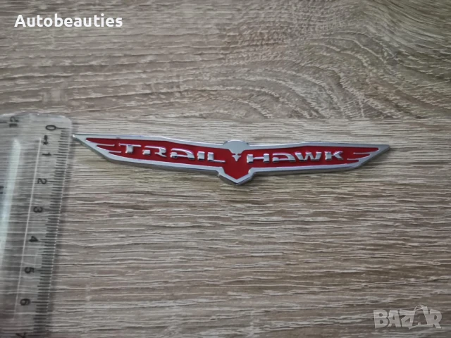 Jeep Trailhawk червена емблема малък размер, снимка 3 - Аксесоари и консумативи - 50514096