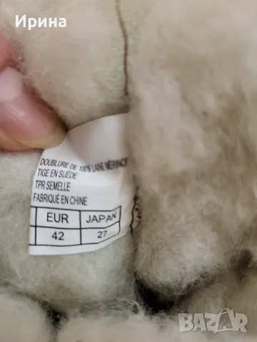 Зимни високи ботуши EMU Australia от естествен велур 41р, снимка 9 - Дамски ботуши - 48489807