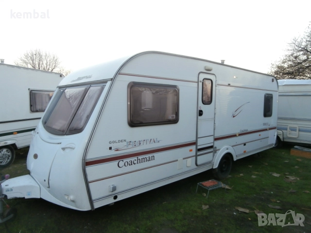 Coachmen 4 местна каравана - СТАЦИОНАРНО ПОЛЗВАНЕ ФРЕНСКА СПАЛНЯ