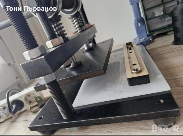 машина преса за рязане на кожа , снимка 3 - Други инструменти - 51921063