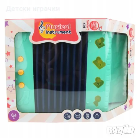 Детски акордеон музикален, снимка 2 - Музикални играчки - 48647313