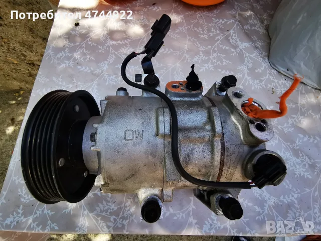 Оригинален компресор климатик Hyundai i40 / Kia Rio DVE13 – 1.7 CRDi, снимка 3 - Части - 55861765