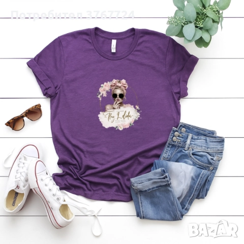 Дамски тениски Премиум качество, ексклузивен дизайн, избор на цветове, снимка 10 - Тениски - 52393450