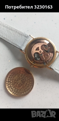 Часовник Omega geneva 18к.розово злато automatic originally vintage call .565, снимка 5 - Мъжки - 52867839