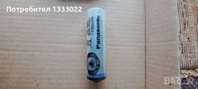Акумулаторна батерия NI-MH battery 1100mah Panasonic , снимка 2 - Друга електроника - 48807898