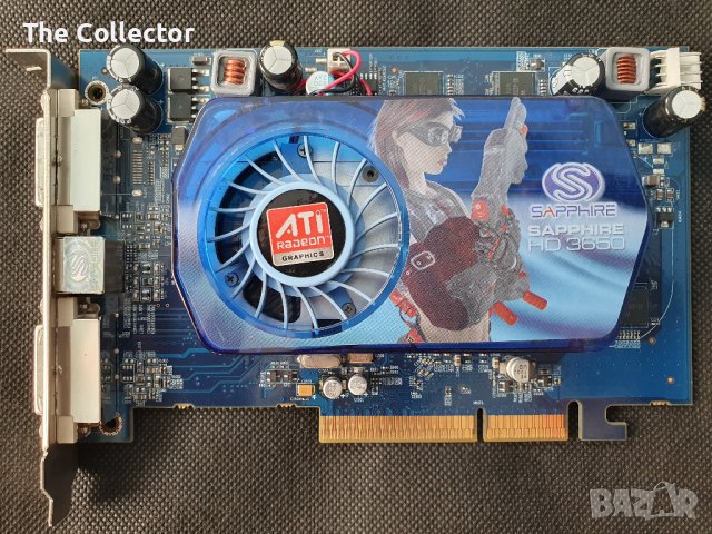 ATi Radeon HD3650 AGP, снимка 2 - Видеокарти - 42661647