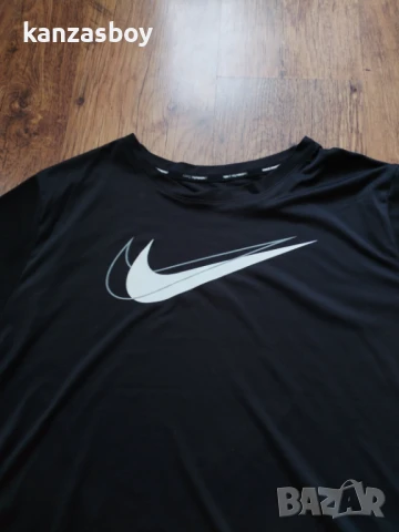 Nike Dri-FIT Swoosh Run plus size - страхотна дамска тениска 3ХЛ, снимка 2 - Тениски - 51180527