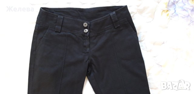 2 бр. тъмно сиви панталнони с тънко райе, снимка 6 - Панталони - 42646732