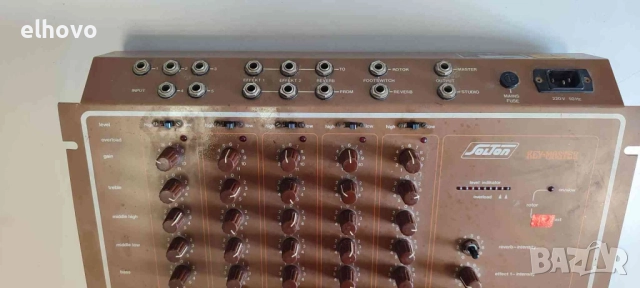Миксер пулт Solton Key-Master, снимка 6 - Ресийвъри, усилватели, смесителни пултове - 51688517