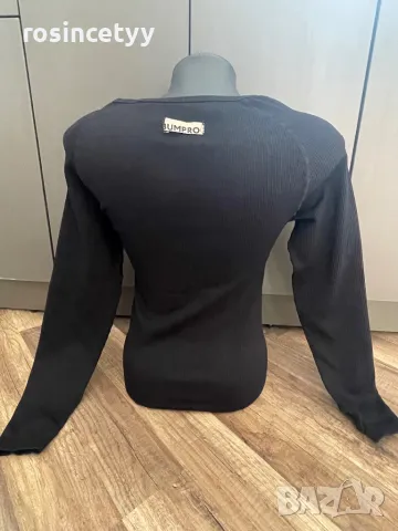 Плътна блуза рипс, снимка 2 - Блузи с дълъг ръкав и пуловери - 39564858