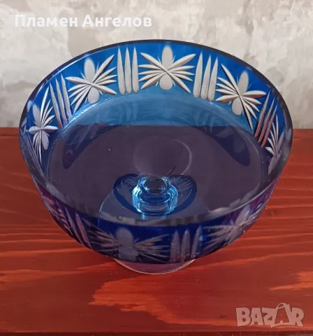 стъклена бонбониера. , снимка 2 - Аксесоари за кухня - 48405250