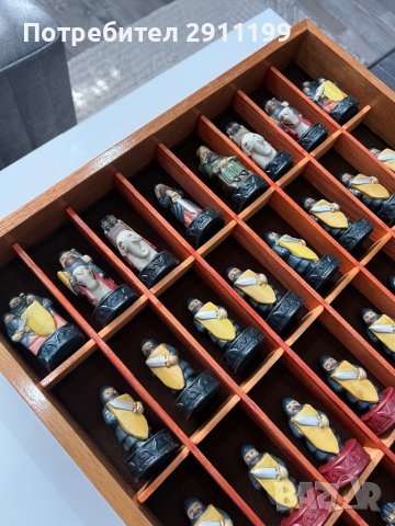 Уникален порцеланов шах, снимка 5 - Шах и табла - 42279526