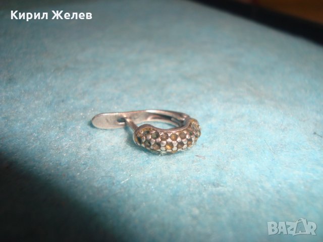 JENAVI - СРЕБЪРНА МАРКОВА БУТИКОВА ОБЕЦА СРЕБРО 925 ПРОБА 25936, снимка 6 - Обеци - 35777336