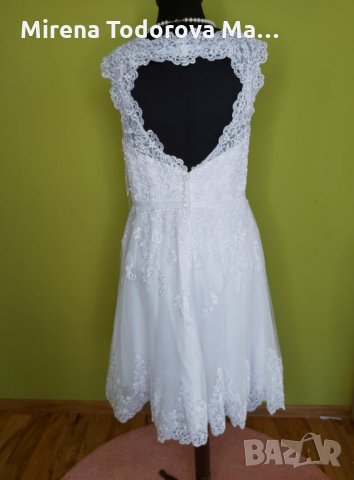 Сватбена рокля XL/XXL, снимка 3 - Сватбени рокли - 34535232