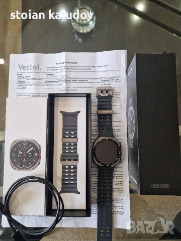 Samsung Galaxy Watch-Ultra 47mm.LTE-2025-гаранция, снимка 2 - Друга електроника - 53690406
