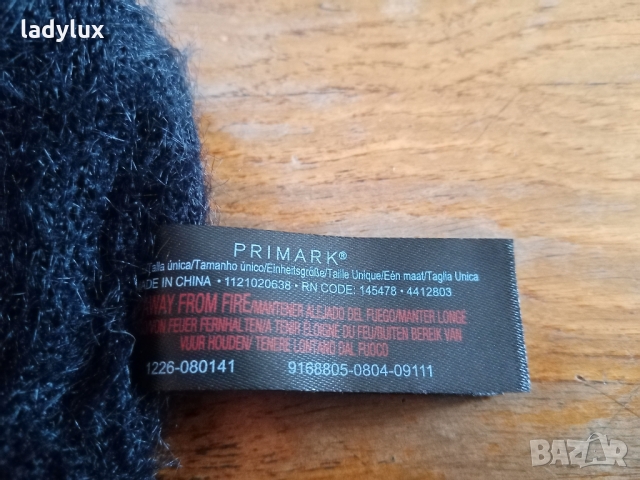 Primark, Нова зимна шапка, Универсален размер. Код 1628, снимка 5 - Шапки - 36087358