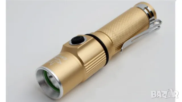 Джобно фенерче CREE с голяма 4800 mAh батерия и силна светлина FL28, снимка 5 - Къмпинг осветление - 49746925