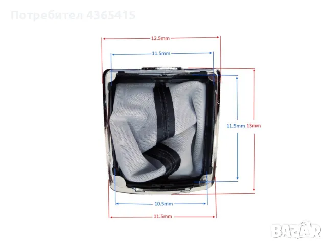 Топка с маншон за скоростен лост за Ford Focus MK2 - 4M51A045B79, снимка 3 - Части - 49311931