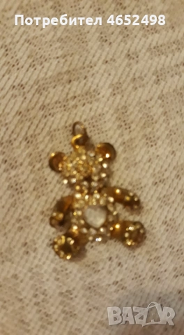 Златисто Мече/Висулка, снимка 2 - Други - 52471483