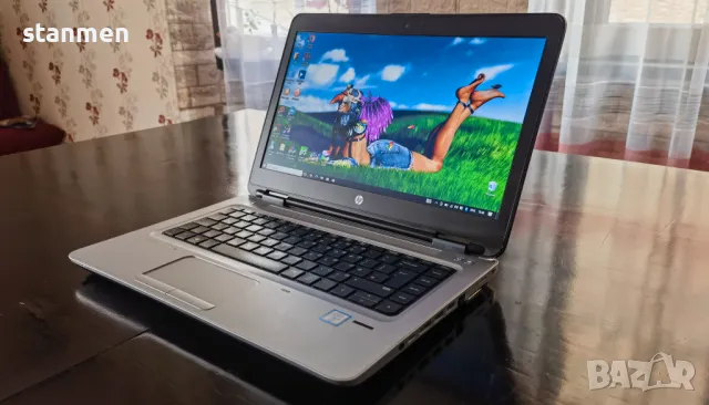 Продавам HP ProBook 640 G2/мат14сKам/4x2.5GhzThr/ssd256gb/8gb/НоваБат/DVDrw/Профилактиран  , снимка 1 - Лаптопи за работа - 48979805