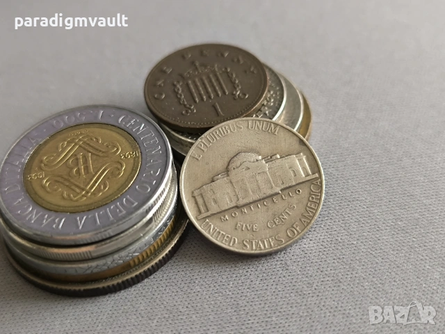 Монета - САЩ - 5 цента | 1964г.