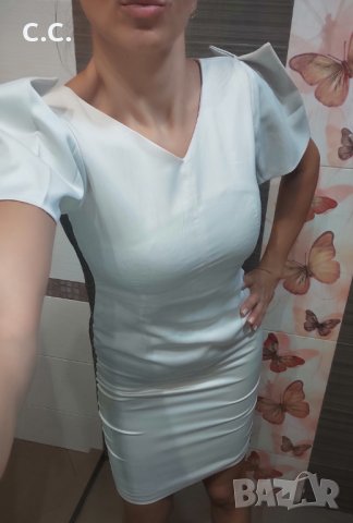 Стилна рокля Aleksander Mqueen, размер S, снимка 5 - Рокли - 32452714