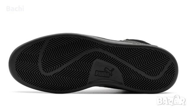 Мъжки кожени кецове Puma Smash 3.0 Mid Winter Размер 42, снимка 8 - Маратонки - 53482638