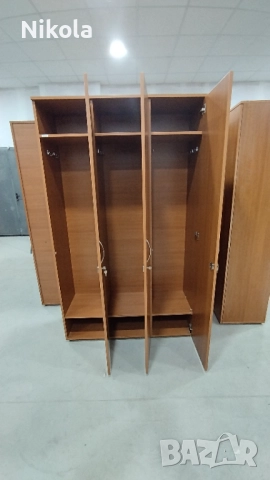 Гардероби за съблекалня с 3 врати 120/45/201см , гардероб за дрехи., снимка 12 - Гардероби - 51687464